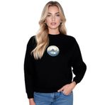 Manzara Unisex Sweatshirt (50, Siyah, XL)