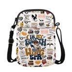 MAOFAED Demir Alev Hediyesi, Basgiath War College Crossbody Çanta, Kitap Eşyaları, Fantezi Okuyucu Hediyesi, Kitap Aşığı Hediyesi, Dört Kanat Eracb