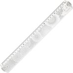 Maped 254530 Geo Custom 30 cm Cetvel Şeffaf
