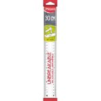 Maped 30 cm Kırılmaz Şeffaf Cetvel