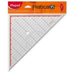 Maped 35 cm 147100 Pratica Tekstil Gönyesi