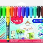 Maped 512511 Permanent Marker İnce Uçlu 12'li Kalem