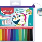 Maped 741817 12 Renk Kuru Silinebilen Keçeli Kalem