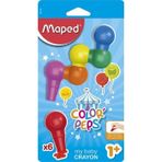 Maped Color Peps Baby Crayon 6 Renk Pastel Boya