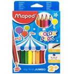Maped Color'Peps 12'li Jumbo Kuru Kalem Boya Seti