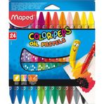Maped Color'Peps Pastel 24'lü Yağlı Boya
