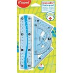 Maped Esnek Cetvel Seti 4 Parça Mavi Renk