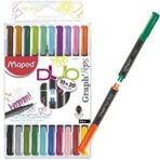 MAPED FİNELİNER DUO 10 KALEM 20 RENK