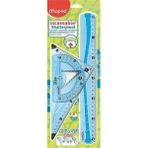 Maped Flex Maxi Kızılmaz Cetvel Çizim Seti 3 Lü (Karışık Renk 1 Set) 897120AI - Yok