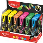 maped fosforlu kalem (ışaret kalemi) flex 5 renk 740302 (24 lü paket) - Yok