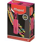 Maped Fosforlu Kalem Mono Pembe 12 Li 742536 (1 Paket 12 Adet)