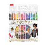 MAPED Harry Potter Fiber Uçlu Yıkanılabilir Keçeli Kalem 12'li