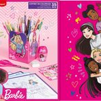 Maped - Hediye Kutusu BARBIE - Boyama Aksesuarı Kılıflı - 35 Parça