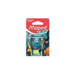 Maped Kalemtıraş Jungle Fever Çift Delik Blister 044103 (Karışık Renk 1 Adet)