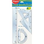 Maped Maxi Flex 4'Lü Cetvel Seti Şeffaf