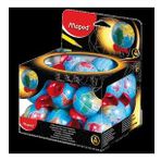Maped Öğrenci Kalemtıraşı Globe Metal Küre Hazneli 16 Lı 51111 - 16'lı Paket