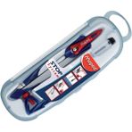 Maped Setli 3'lü Pergel Stop System ile Mükemmel Daire Çizme Aracı Metal Gövde