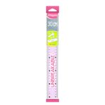 Maped Study Pembe 30 cm Kırılmaz Cetvel