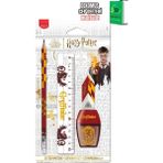Maped x Dekomus Lisanslı Harry Potter Gryffindor Wizard 4'lü Kırtasiye Seti Kurşun Kalem, Cetvel, Silgi ve Kalemtraş, "dekomus Cep Defteri Hediyeli" - 1 - 00-Siyah