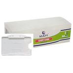 Mapi 50 Adet Beyaz Yatay Kart Kabı