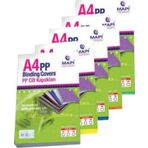 Mapi A4 Cilt Kapağı Plastik 300 Micron Beyaz + Beyaz 204 02 60 (100 Lü Paket)