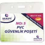 Mapı No:5 Pvc Guvenlık Kartı Posetı 85X115 100Lu Paket