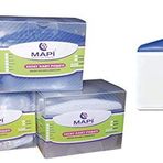 MAPİ PVC KART POŞETİ YATAY LACİVERT ŞERİTLİ