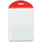 Mapı Pvc Kart Posetlerı (Dıkey) Kırmızı Serıtlı100lu Paket