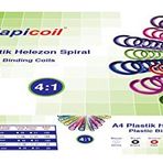 MAPİ SPİRAL PLASTİK HELEZON 4:1 16MM ŞEFF. 2351604