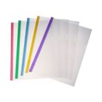 Mapi Üçgen Sıkıştırmalı Dosya 10 Mm 10 Lu Şeffaf Kırmızı 5101011