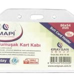 MAPİ YUMUŞAK KART KABI 85X55MM YATAY 50 AD - YERLİ