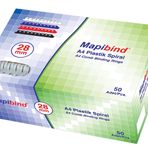 Mapibind-19mm Plastik Spiral Beyaz