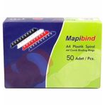 Mapibind 201 45 00 380-450 Sayfa 50'li 45 mm Beyaz Plastik Spiral