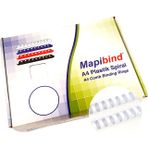 Mapibind 28 mm Beyaz 50 Adet Plastik Spiral