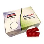 Mapıbınd 51Mm Plastık Spıral Kırmızı 50 Ad