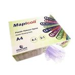 MAPİCOİL 3:1 PLASTİK HELEZON SPİRAL 25MM ŞEFFAF 50 AD. 36 LOP