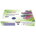 Mapicoil 4:1 18 mm Şeffaf 100 Adet 48 Lop Plastik Helezon Spiral