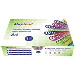 Mapicoil 4:1 8 mm Şeffaf 200 Adet 48 Lop Plastik Helezon Spiral