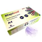 Mapıcoıl 4:1 Plastık Helezon Spıral 14Mm.seffaf 100 Ad. 48 Lop