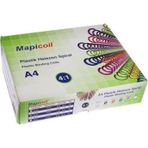 Mapicoil 4:1 Plastik Helezon Spiral 6Mm Kırmızı 200 Ad. 48 Lop