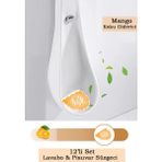 Maproworld 12'li Set Mango Kokulu Pisuvar Süzgeci – Lavabo Yer Gideri Koku Giderici Hijyenik Tuvalet Matı