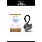 MAQYA Cosmetics Siyah Kuğu Krem , Toz , Allık ve Fondöten Fırçası - Swan Cream Blush Foundation Brush