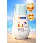 MAQYA KOZMETİK Yüksek Koruma,Yağsız Suya Dayanıklı, Kolajen İçerikli ,Tüm Ciltre Uygun UVA+UVB Güneş Kremi spf50+60
