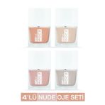 Mara 4'lü Nude Serisi Oje Seti