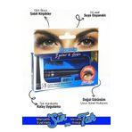MARA KOZMETİK Manyetik Eyeliner'lı Mıknatıslı Doğal İpek Takma Kirpik Orta Yoğun