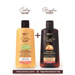 MARA KOZMETİK Yoğun Bronzlaştırıcı Güneş Yağı 200ml + Güneş Sonrası Losyon 200ml