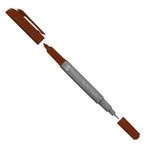 Marabu 1.0 mm-0.5 mm 295 Cocoa Graphix Permanent Marker Çift Uçlu Kalem