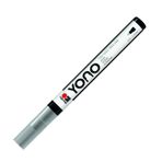 Marabu 12400101078 – YONO Marker, Gri 078, Çok yönlü akrilik kalem, ince Japon yuvarlak uçlu 0,5 – 1,5 mm, su bazlı, solmaz ve su geçirmez, neredeyse tüm zeminler için