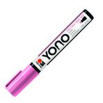 Marabu 12400102033 - YONO Marker, Rosa 033, çok yönlü akrilik kalem, Japon kama uçlu 0,5 - 5 mm, su bazlı, solmaz ve suya dayanıklı, neredeyse tüm zeminler için