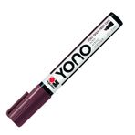 Marabu 12400102285 - YONO Marker, Kahverengi 285, Çok yönlü akrilik kalem, Japon kama uçlu 0,5 - 5 mm, su bazlı, solmaz ve suya dayanıklı, neredeyse tüm zeminler için